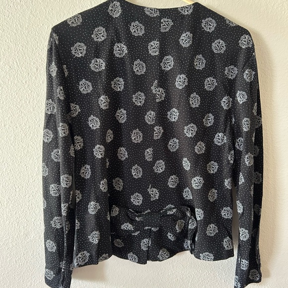 FR Sport vintage padded shoulder button down shirt - Picture 3 of 4